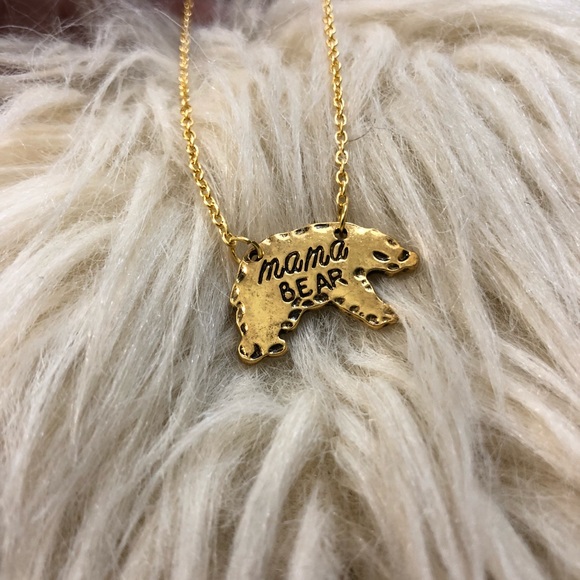 Mama Bear 🐻 engraved necklace - Picture 2 of 8